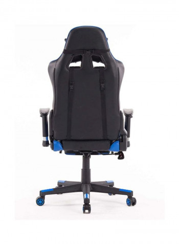 Racing Video Gaming Chair Blue/Black 54x71x135centimeter