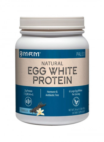 Natural Egg White Protein - Vanilla