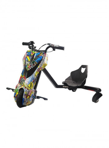 36V Bluetooth  Electric Drifting Scooter With Light And Switch Watch 60x95x60cm