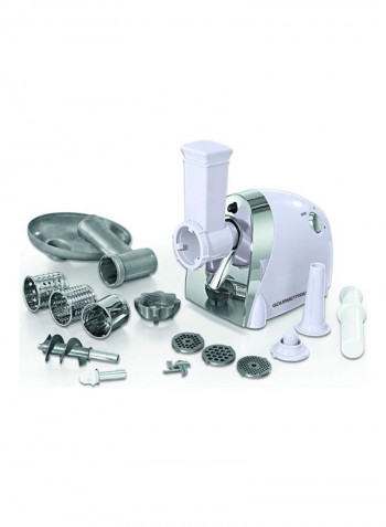 3-In-1 Electric Mincer 800W 8612 White/Silver