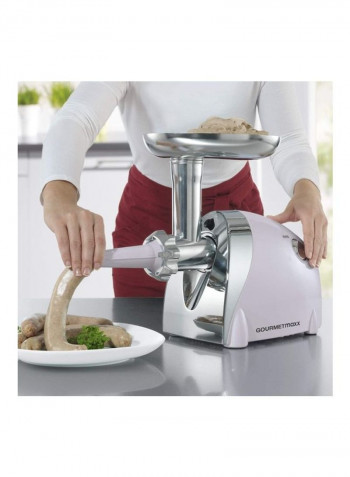 3-In-1 Electric Mincer 800W 8612 White/Silver