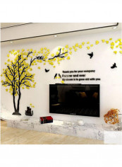 Acrylic 3D Large Falling Tree Wall Stickers Living Room Bedroom Tv Background Decoration Removable Diy Decals Multicolour reviews Acrylic 3D Large Falling Tree Wall Stickers Living Room Bedroom Tv Background Decoration Removable Diy Decals Multicolour
