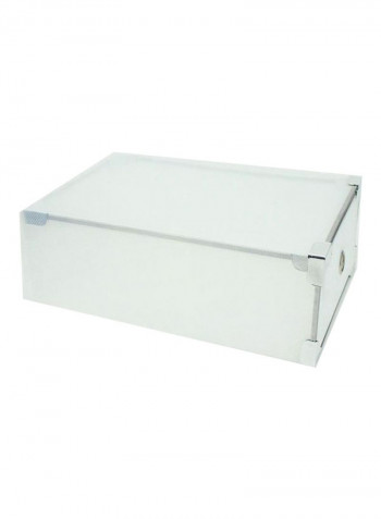 12-Piece Shoes Box Set Clear 11.5x20centimeter