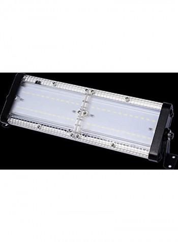 Solar Led Flood Light Black/Silver 14x5cm
