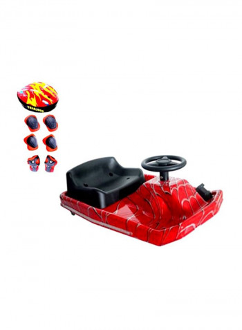 360-Degree Electric Ride-On Crazy Cart Shift With Accessories