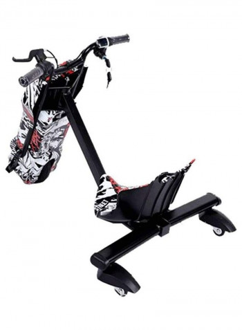 Electric Drifting Ride On Scooter with Helmet and Accessories 53 x 70 x 20cm