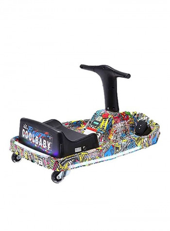 Double Handle Super Power 3 Speed Electric Scooter 85.5x53x21.5centimeter