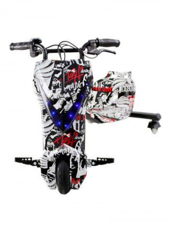 Drifting Electric Scooter With Bluetooth And Adjustable Bracket 70x57x23cm