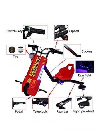 Electric Drifting Ride-On Scooter