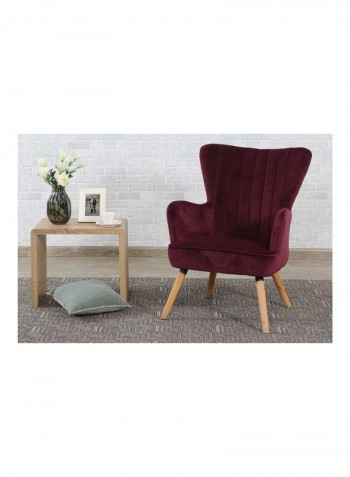 Napster Accent Chair Purple 72x97x72cm
