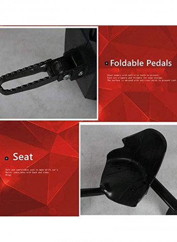 LED Electric Drift Scooter 60x95x60cm