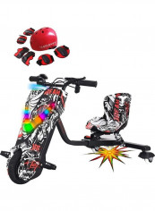 Electric Drifting Scooter With Helmet 70 x 20 x 50cm