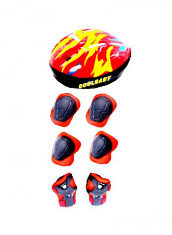 Crazy Cart Electric Ride On With Safety Protective Gears 84x38x52cm