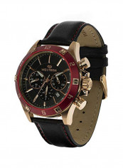 Men's Leather Chronograph Watch W8796GPK010C
