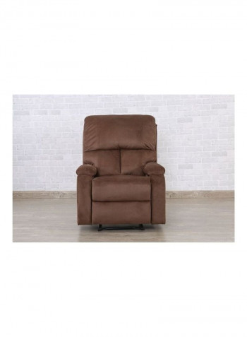 Easyteach Single Seater Recliner Sofa Brown