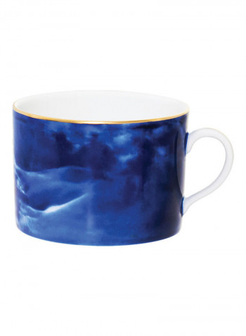 Cup With Saucer Blue 90ml