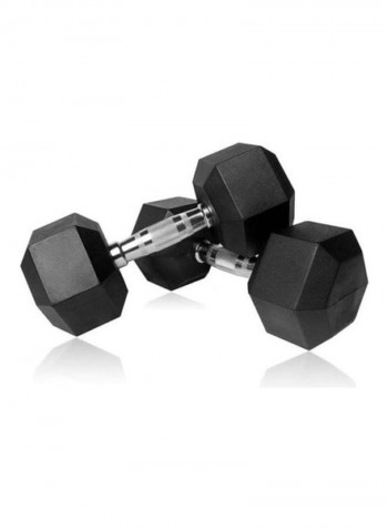 Rubber Hex Dumbbell 27.5kg