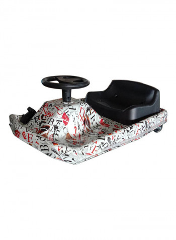 Electric Drifting Scooter Ride On Toy With LED Lights 85 x 53 x 21cm