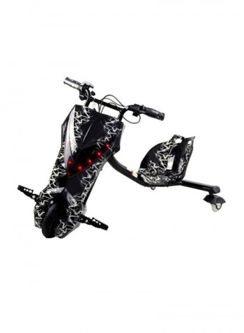 Electric Drift Scooter With LED Light 78x26x56cm