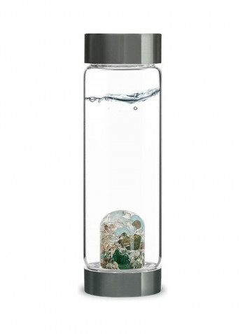 Forever Young Gem Water Bottle Clear/Grey