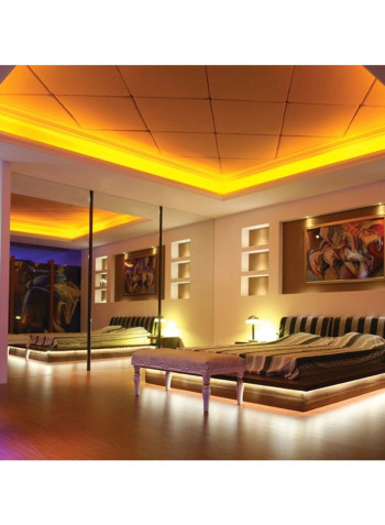 LED Flexible Strip Light Warm White 50x1.5x0.8centimeter