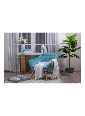 Fifi Accent Chair Blue 84x77x73cm