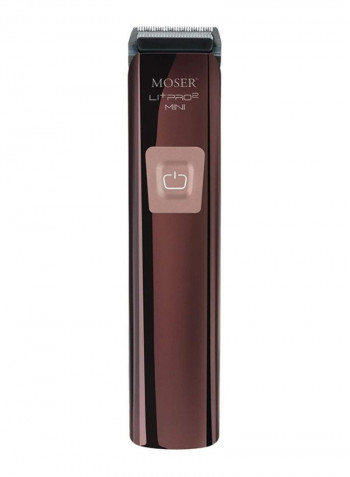 Li+Pro 2 Mini Professional Hair Trimmer Brown/Black