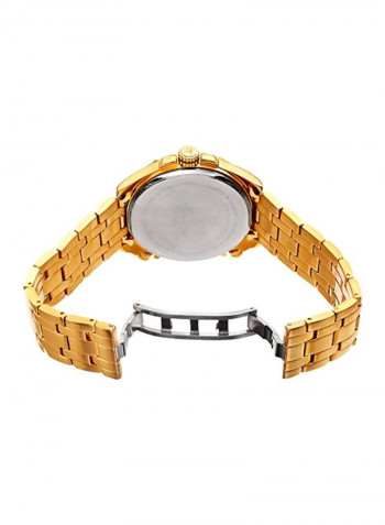 Men's Multifunction Water Resistant Analog Quartz Watch JX128YG