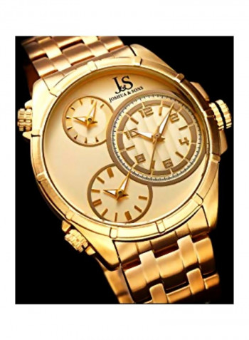 Men's Multifunction Water Resistant Analog Quartz Watch JX128YG