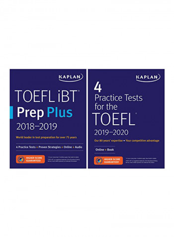 TOEFL Prep ( 2 Books Set+Online) Paperback English - 1-Nov-18