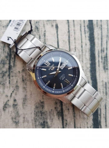 Men's Water Resistant Stainless Steel Analog Watch SNKP17J1