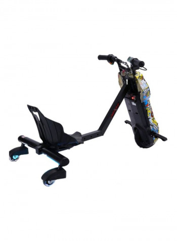 New Arrival Electric Drifting Scooter LED Display, Bluetooth, Adjustable Bracket 70x57x23cm