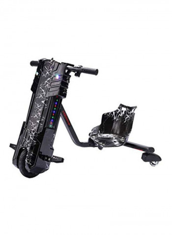 Electric Drifting Scooter with Bluetooth & Adjustable Bracket 70x57x23cm