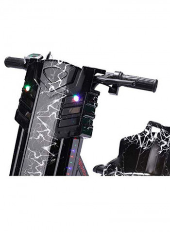 Electric Drifting Scooter with Bluetooth & Adjustable Bracket 70x57x23cm