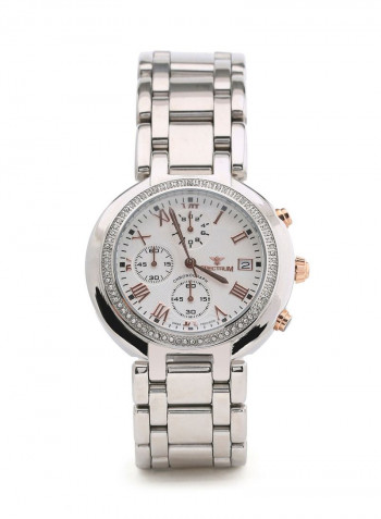 Men's Stainless Steel Analog Watch 12463M