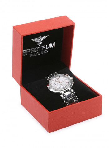 Men's Stainless Steel Analog Watch 12463M