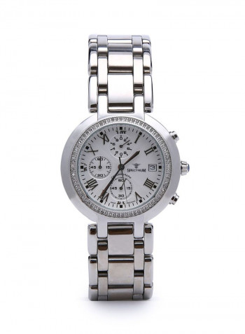 Men's Stainless Steel Analog Watch 12463M