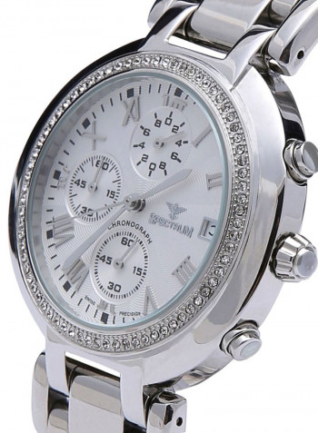 Men's Stainless Steel Analog Watch 12463M