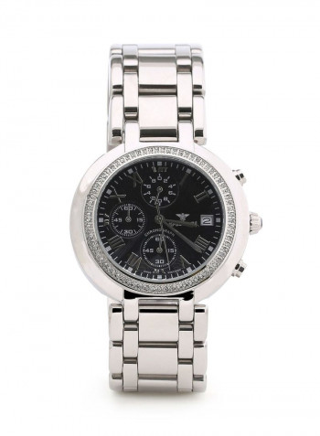 Men's Stainless Steel Analog Watch 12463M