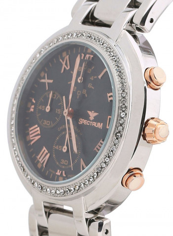 Men's Stainless Steel Analog Watch 12463M