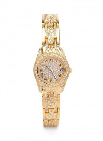 Women's 18K Gold Plated Analog Watch P4101L