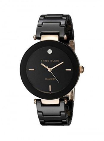 Women's AK-1018RGBK Water Resistant Analog Watch
