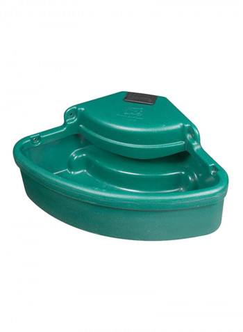 Corner Drink Bowl Green 660x482x241millimeter