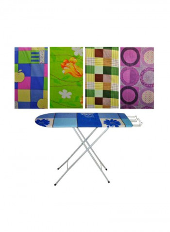 Portable Ironing Board Blue/White 36x12inch