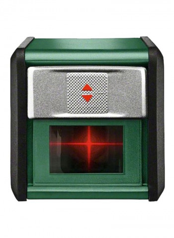Quigo Cross Line Laser Level Green/Silver/Black 65millimeter