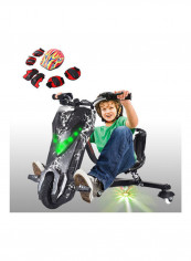 Electric Drifting Ride On Scooter with Helmet and Accessories 53 x 70 x 20cm