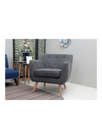 Elstone Single Seater Sofa Grey