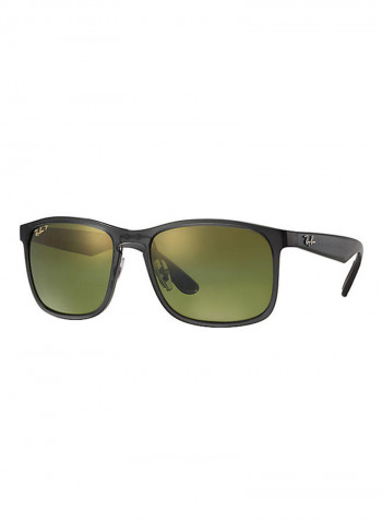 Men's Chromance Polarized Square Sunglasses - Lens Size: 58 mm
