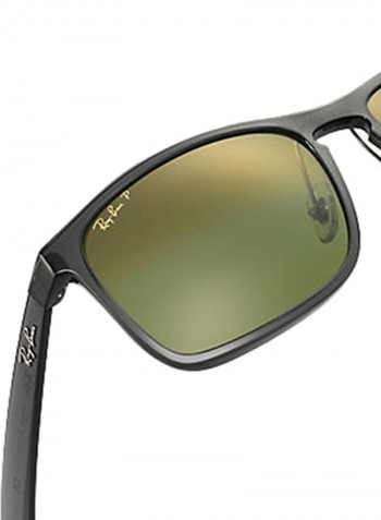 Men's Chromance Polarized Square Sunglasses - Lens Size: 58 mm