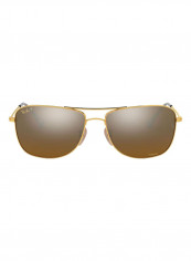 Men's Classic Rectangular Sunglasses - Lens Size: 59 mm